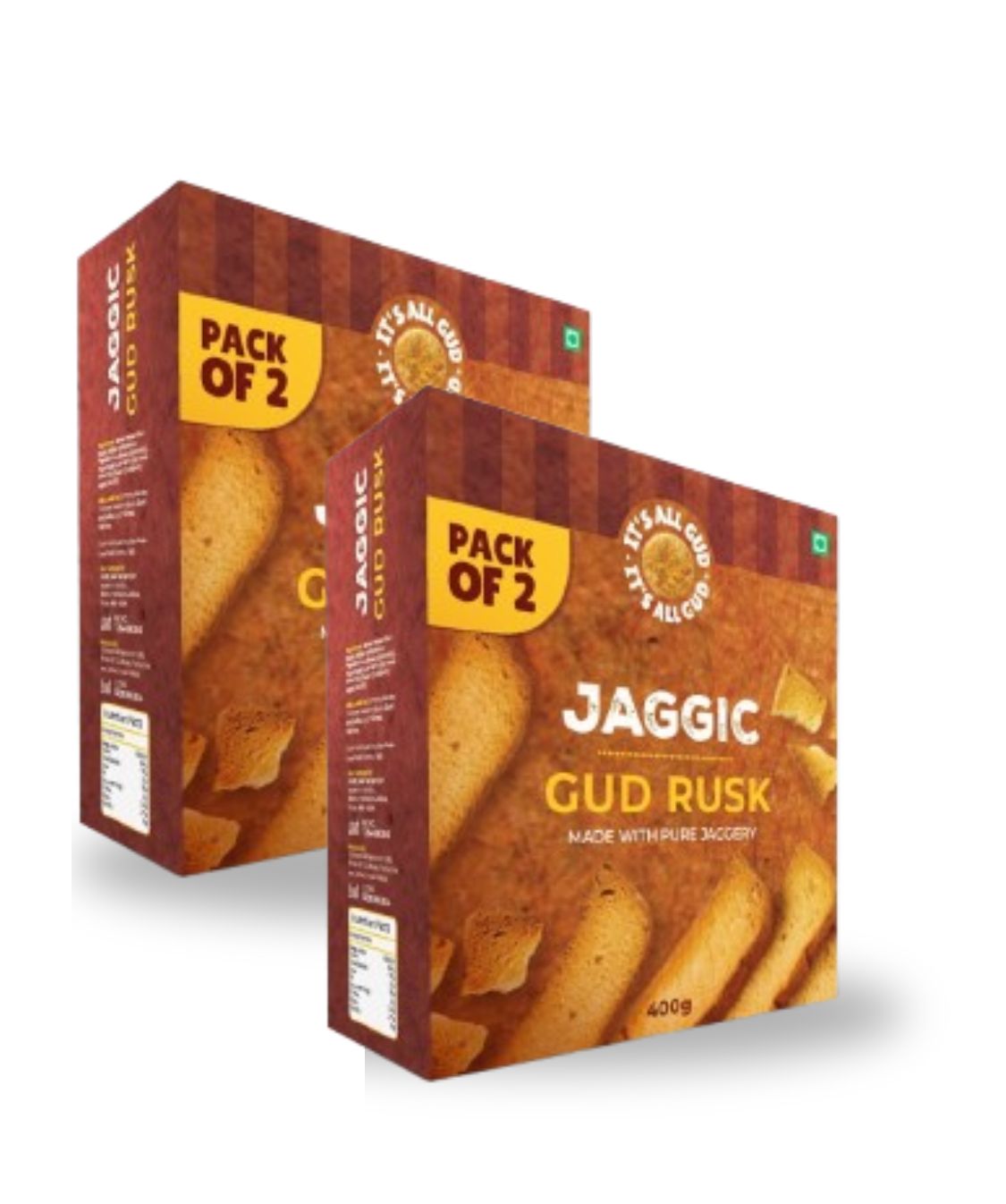 Jaggic GUD Rusk Combo Pack